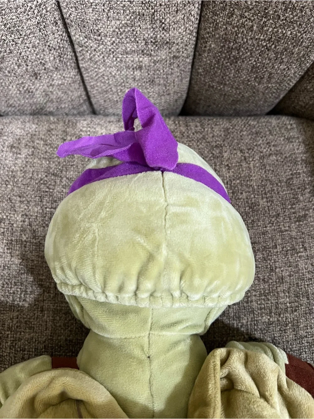 Build-A-Bear TMNT Donatello Plush 18” Teenage Mutant Ninja Turtles Green/Purple